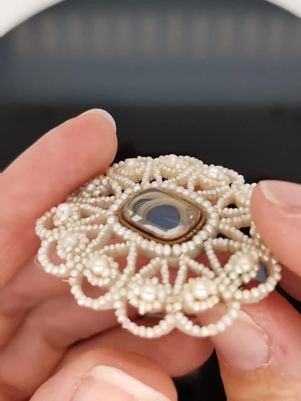 ジョージアン/ビクトリア朝のゴールド、シードパール