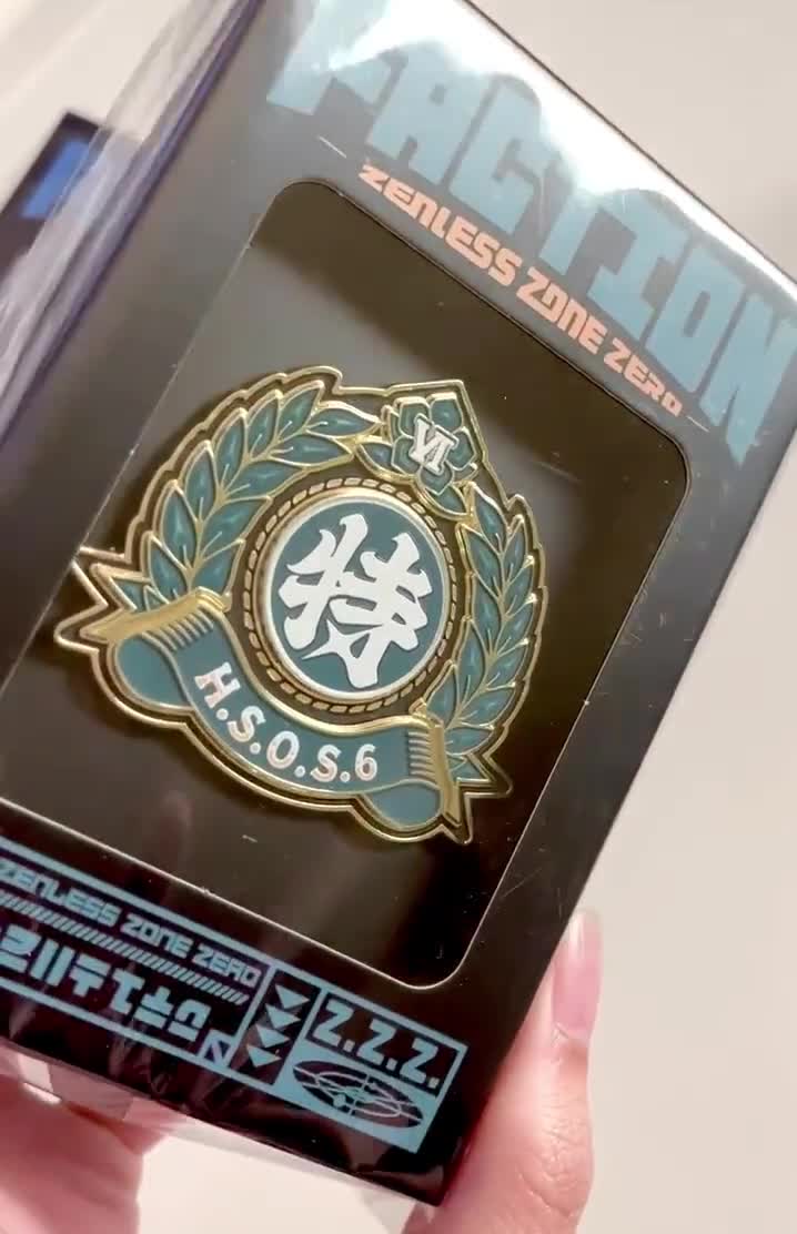 ZZZ Faction 3D Metal Badges / Pins / Magnets NEPS HSOS6 CALYDON