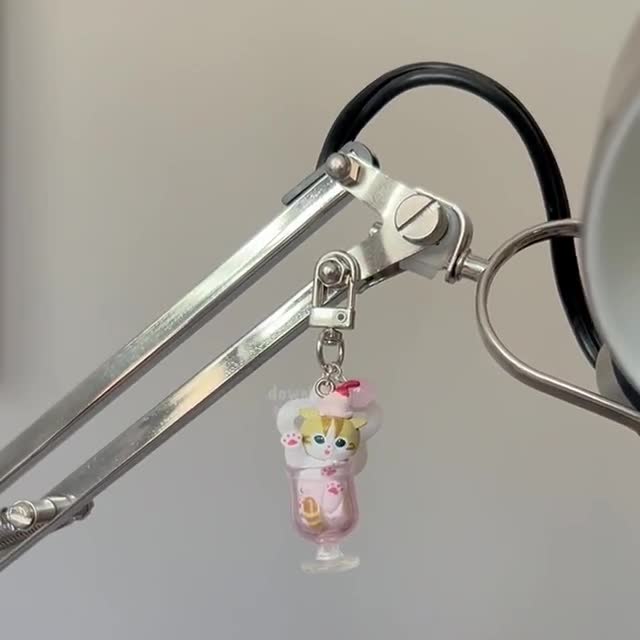 Mofusand Cream Soda Figurine Dtdeco Keychain Heisei Retro