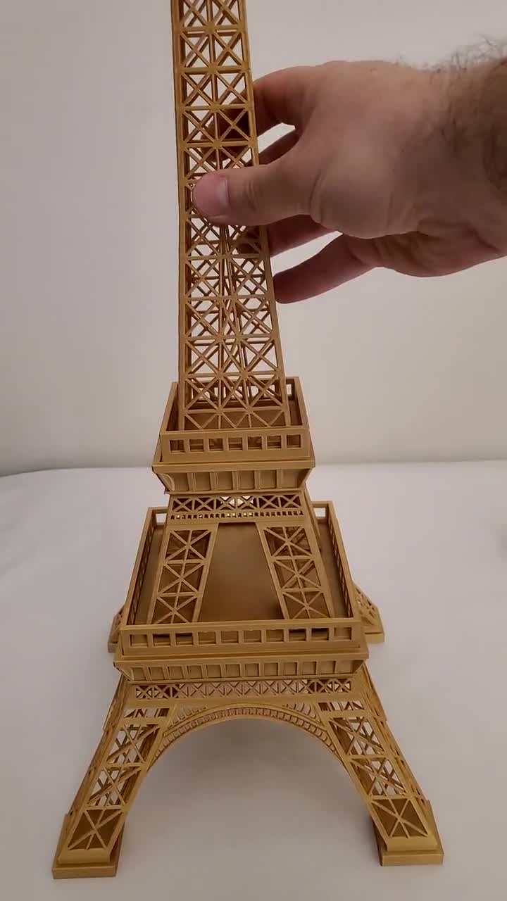 カスタムリスト - エッフェル塔モデルキット、パリスタイルの建物