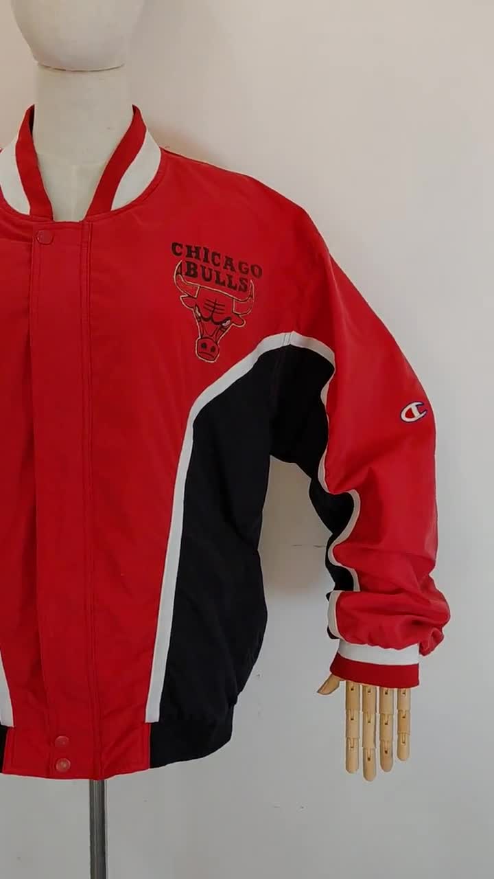 ウェア Champion CHICAGO BULLS WARMUP JACKET Vintage Chicago Bulls X Champions Jacket 90s NBA Warm Up - Etsy