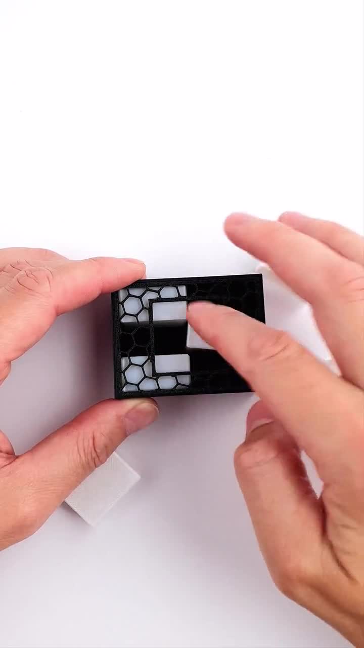 Quadro Puzzle 3Dプリント（PuzzleguyStore製） - 6ピース入りパック