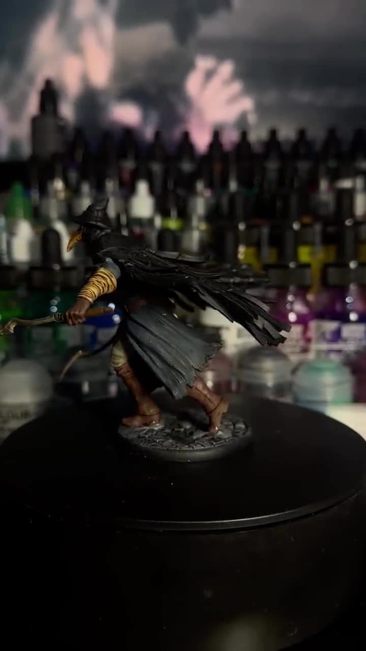 Eileen the Crow Figure | Bloodborne Miniature | Painted