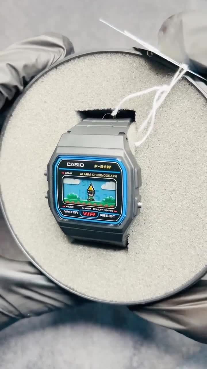 Casio F-91W - “the Legend of Zelda” - 3D Paper Crafted Watch - Etsy