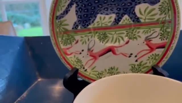 Faïencerie De Gien Zenaba Open Stock Items, French Ceramic, Animal