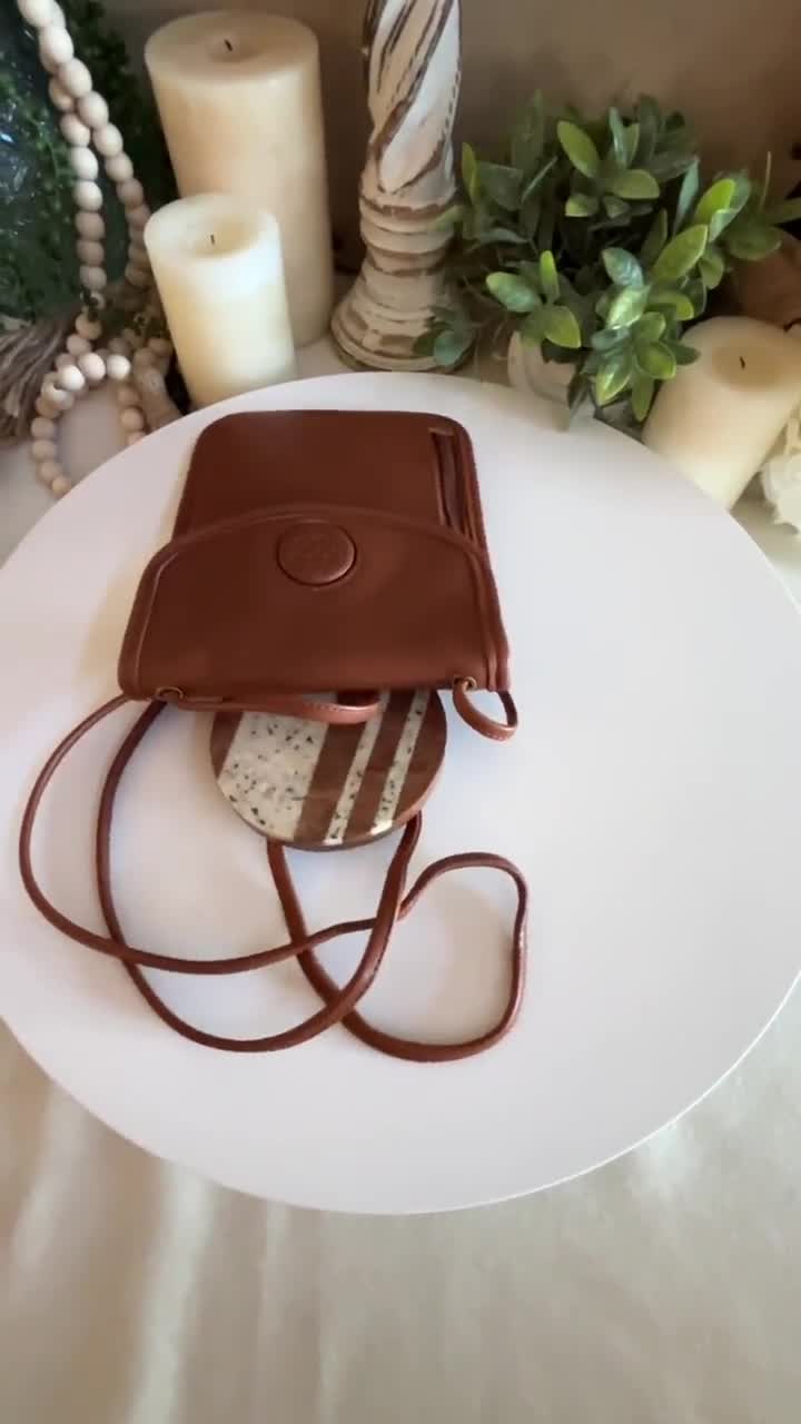 Vintage Coach US Olympics Edition British Tan Pass Holder Pouch
