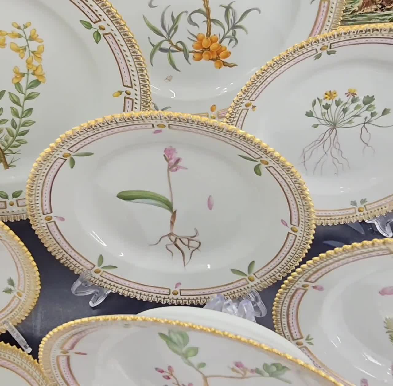 Royal Copenhagen Flora Danica Set - Etsy