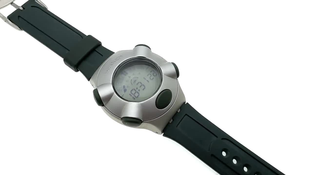 Vintage Swatch .beat Aluminum Digital Watch, 1990s, Green - Etsy