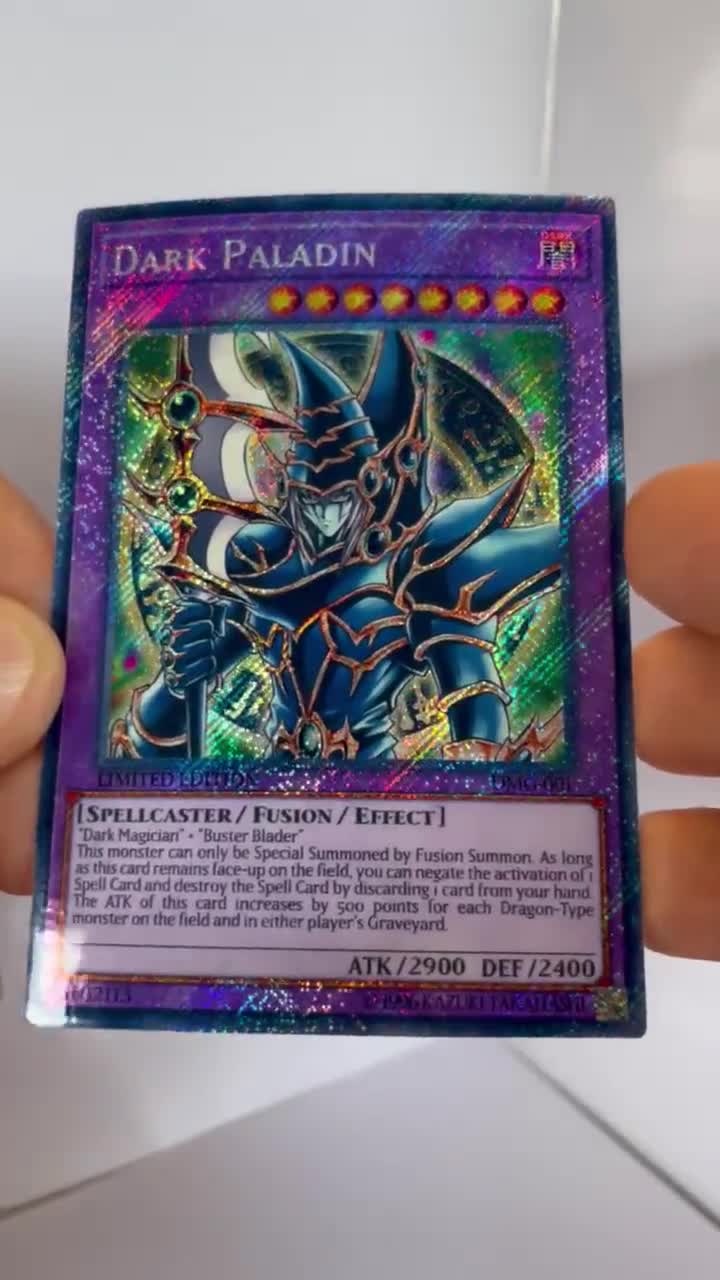 Dark Paladin Proxy/orica, Secret Rare - Etsy