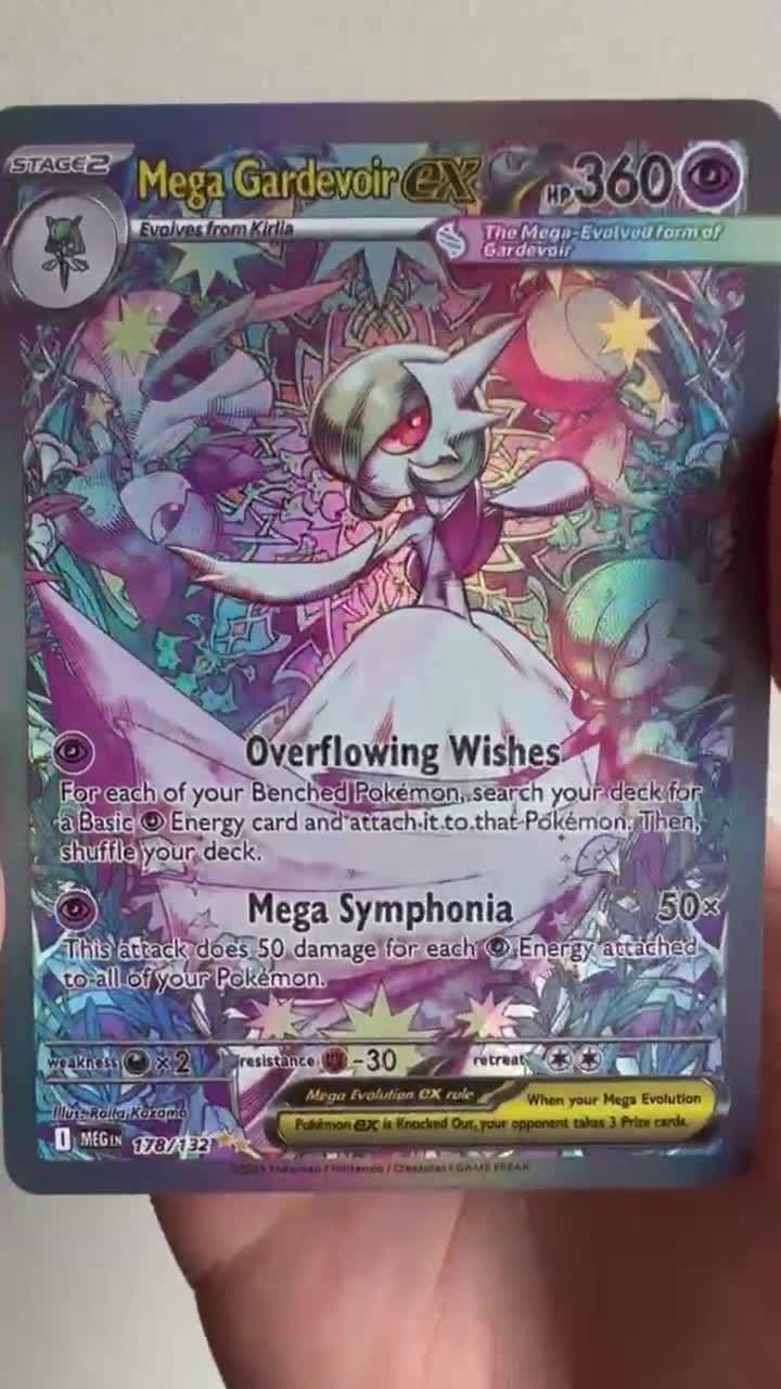 Mega Gardevoir Ex #178 Mega Evolutions PROXY Card - Etsy