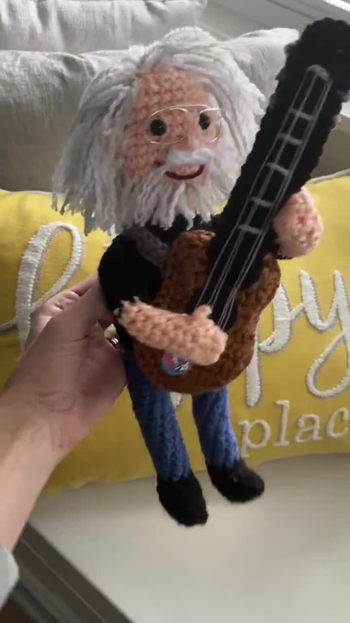 Pattern Jerry Garcia Inspired Doll Crochet - Etsy