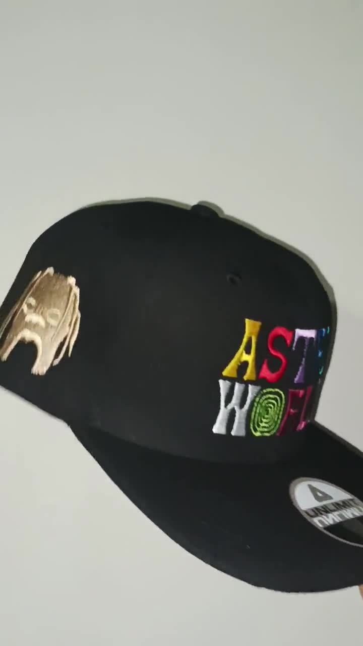 Travis Scott - Astroworld / Embroidered Baseball Cap / Snapback