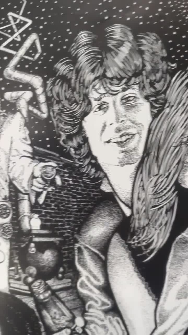 Rock and Roll Legends Art Print, Howard Teman Music Poster - Etsy