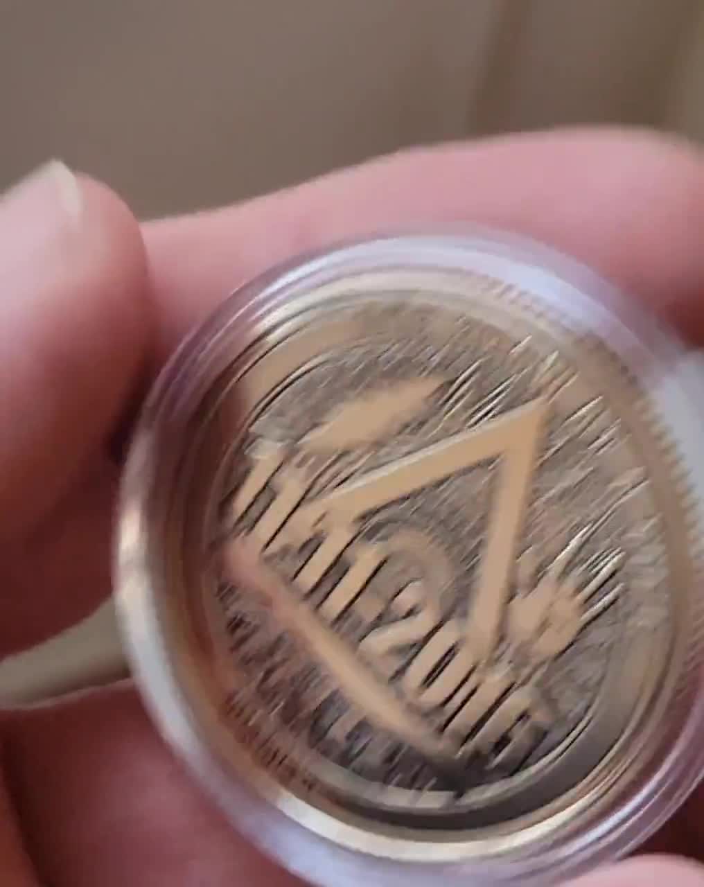 Stealie Personalized AA Recovery Anniversary Medallion. - Etsy