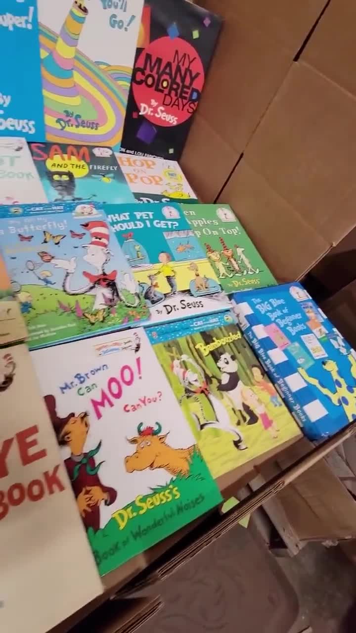 Dr. Seuss Book Lot: Assorted Children's Books - Curated Mix - Etsy