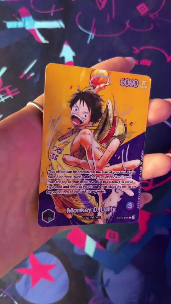 OP11 ルフィ（レイカーズ） - ワンピース TCG カスタム オルタネイト