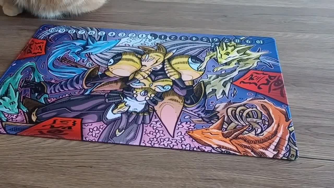 クリアランス サクヤモン プレイマット - 14x24 デジモンカードゲーム