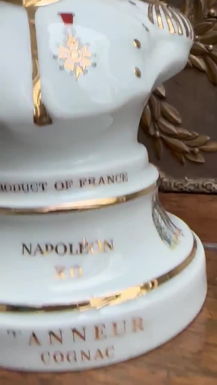 Napoleon Sculptured Vintage 1978 Bottle - Empty Cognac Bust