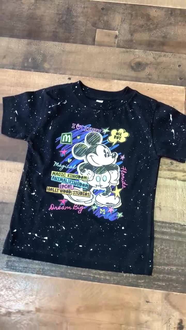 ミッキーフロリダシャツ、幼児用ディズニーワールドTシャツ、 - Etsy 日本