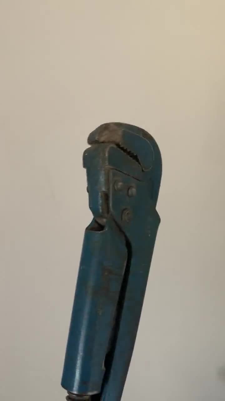 Vintage Old USSR Wrench - 15.7 Inches - Made in Soviet Union in