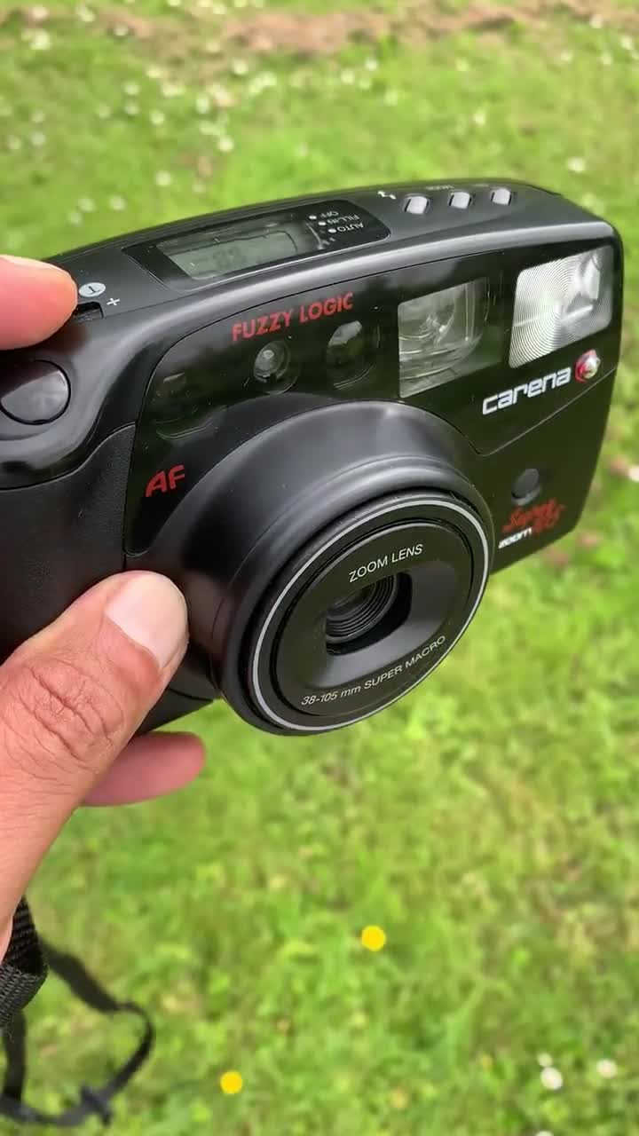 Vintage Carena Superzoom 105 Film Camera: 35mm Point & Shoot