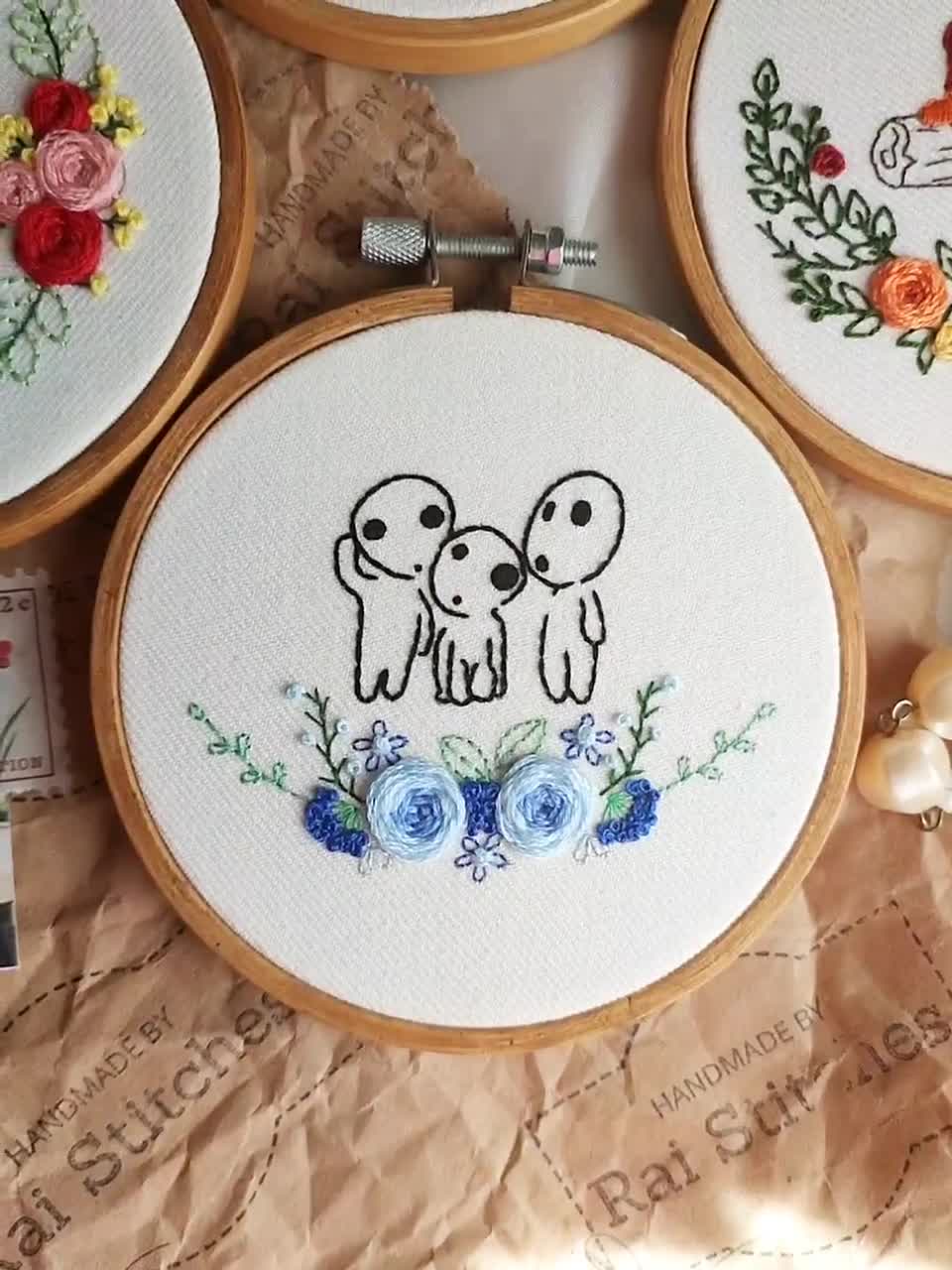 初心者向け刺繍キット | 刺繍入門 | スタジオジブリ作品にインスパイア