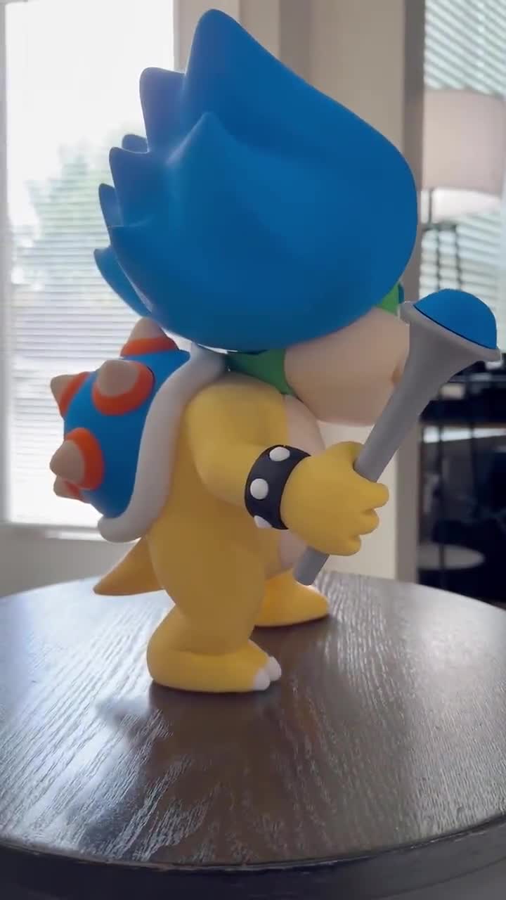 3D プリント ルートヴィヒ フォン クッパ フィギュア: マリオ悪役