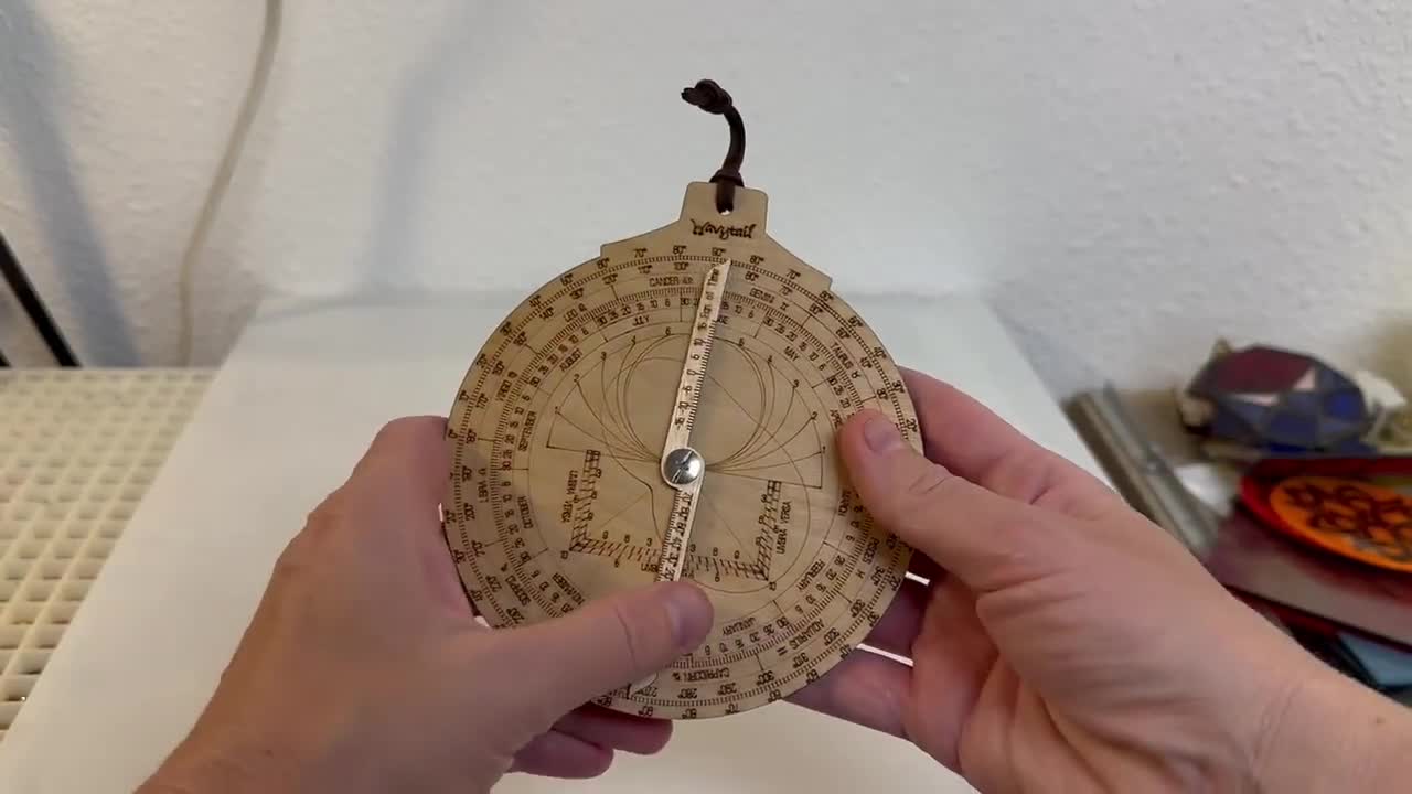 Mini Astrolabe: Pocket-sized Astronomical Instrument - Etsy