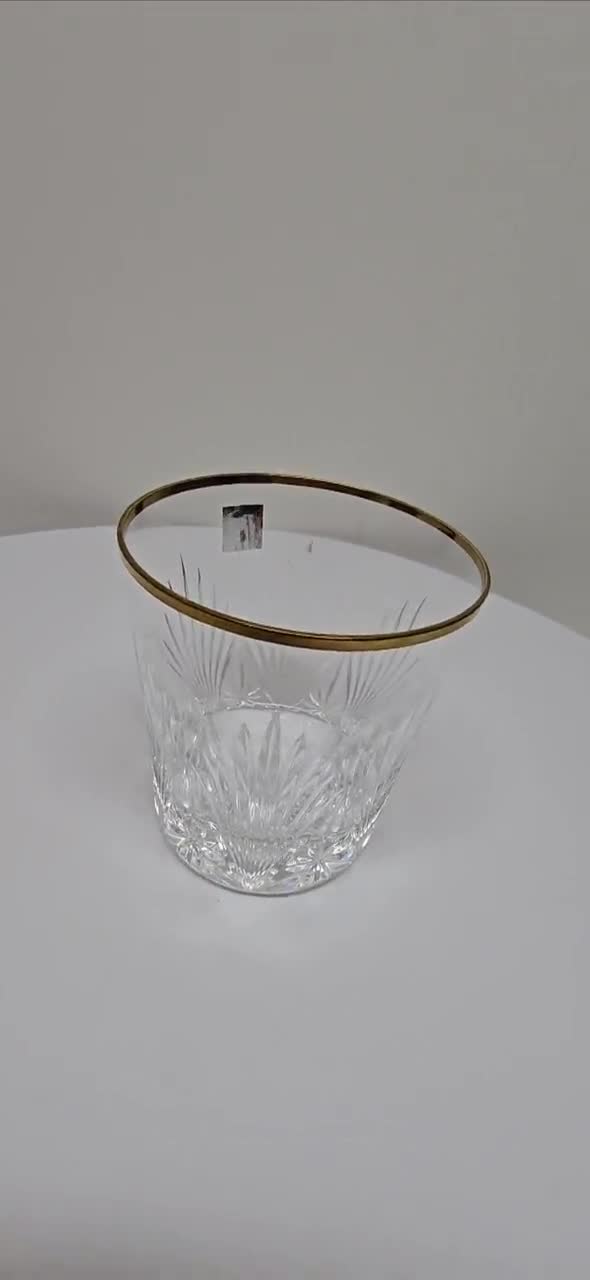 HOYA CRYSTAL TOKYO Hoya Crystal Rock Glass, Set of 6, D21 - Etsy