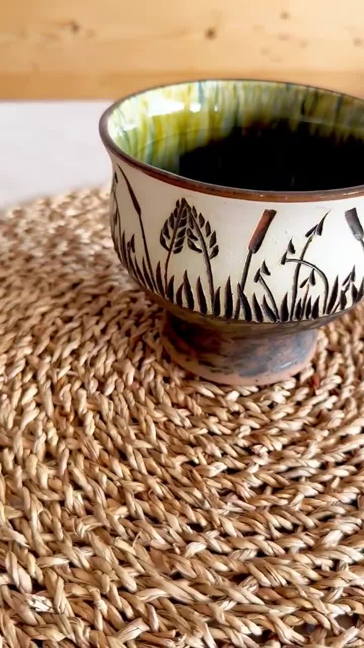 ヴィンテージ 1970年代 ニルス・ダニエルソン・スタジオ陶器ボウル