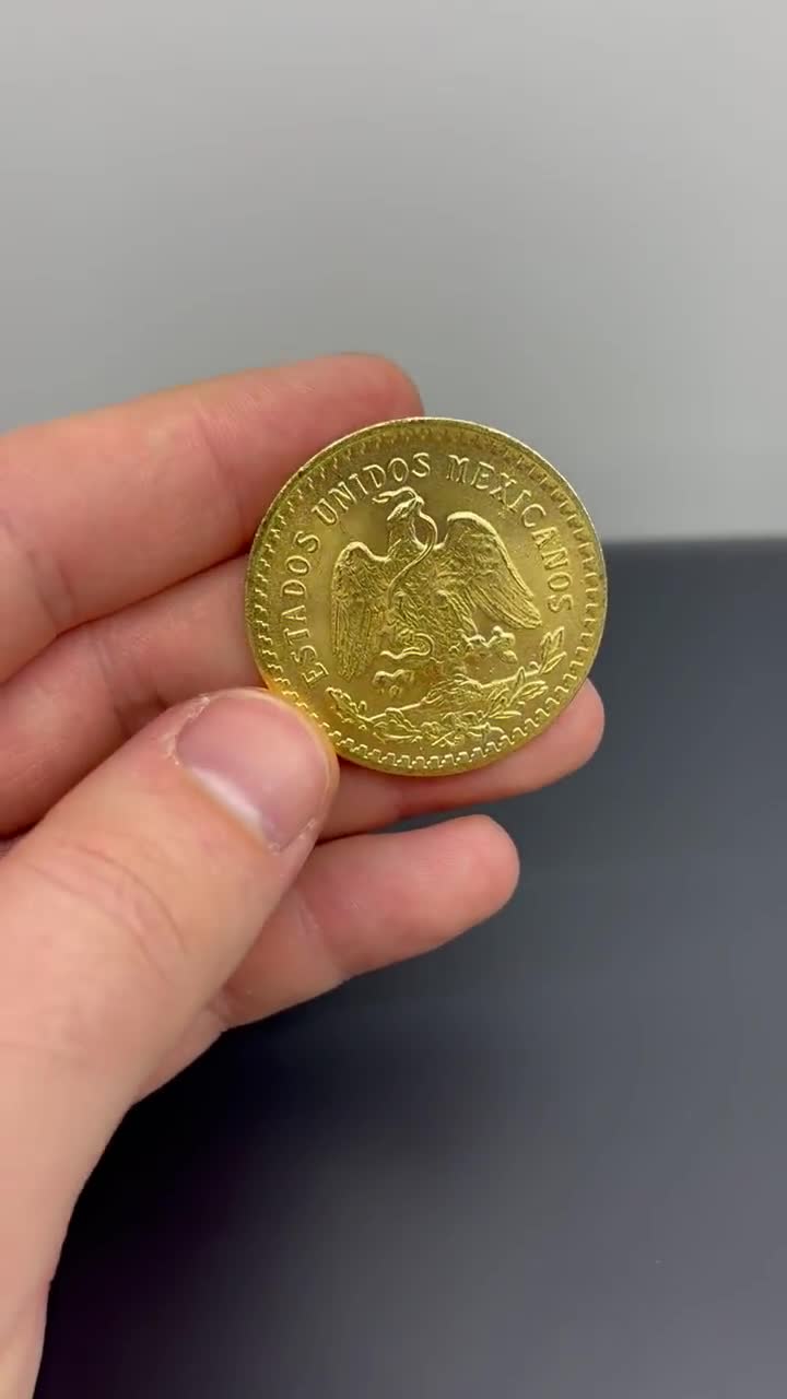 50 ペソ コイン 1821 ゴールド メッキ コイン センテナリオ レプリカ 1