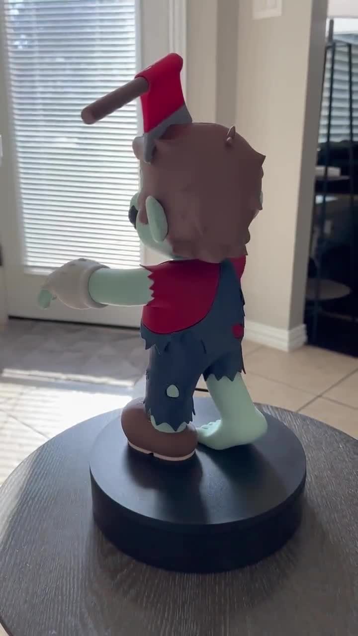 3D Printed Zombie Mario: Halloween Nintendo Fan Art Collectible - Etsy