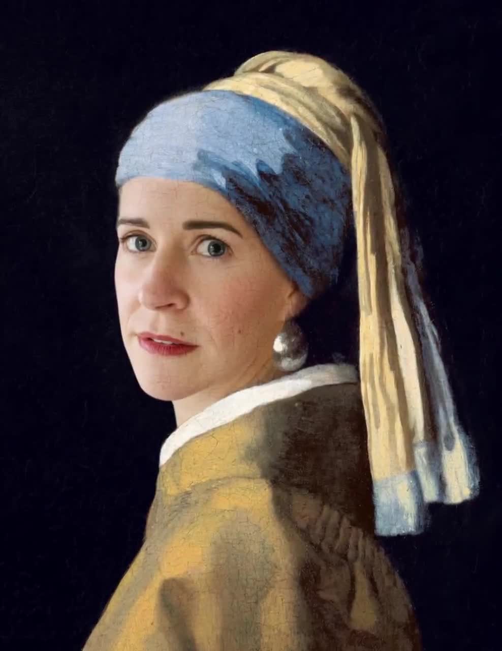 有名な絵画としてのカスタムデジタル肖像画、写真からのパーソナライズ