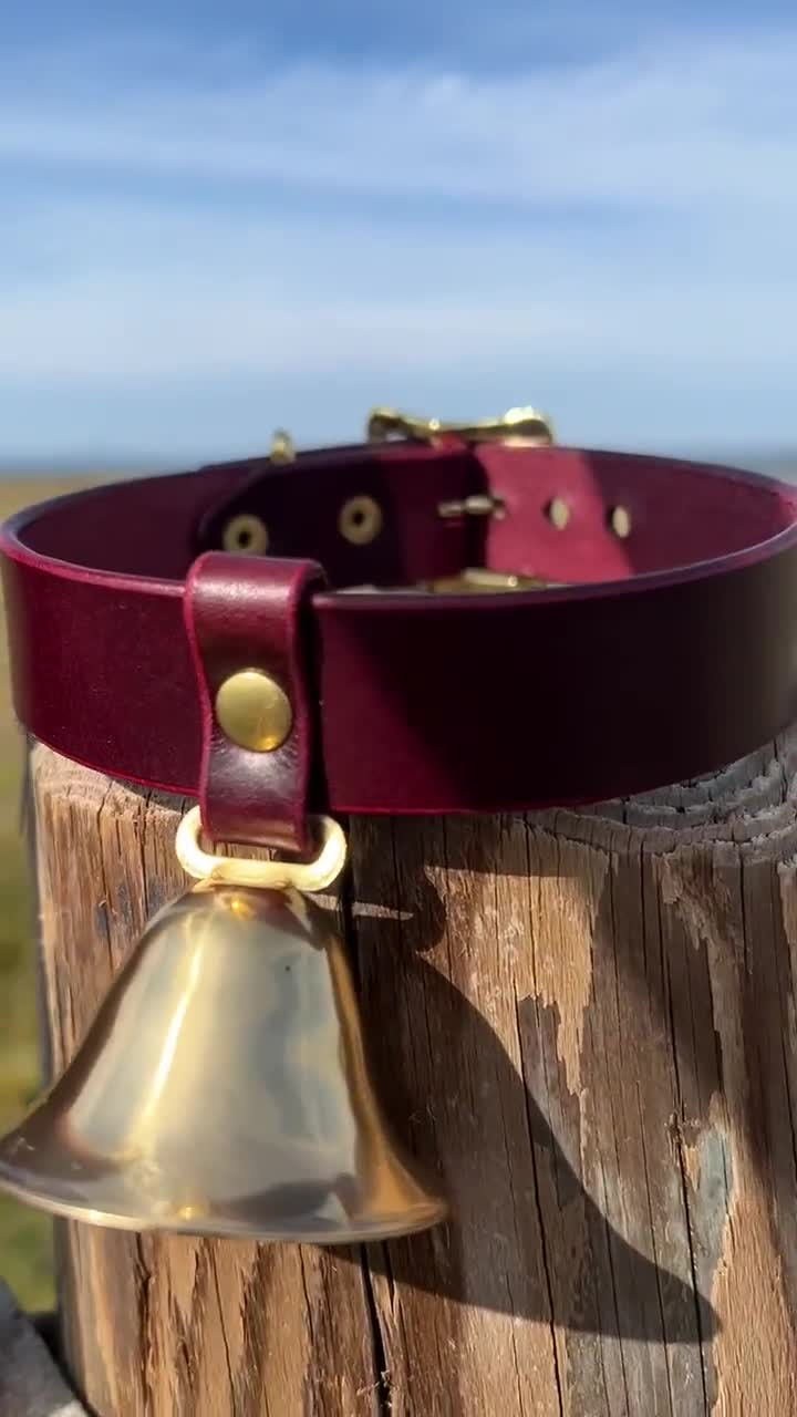 The Cow Bell Collar - Etsy