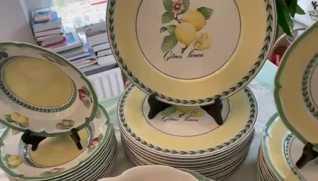 Villeroy & Boch Novi 花柄皿 6枚セット Villeroy & Boch French Garden Fleurence-items, Lidded Turreen