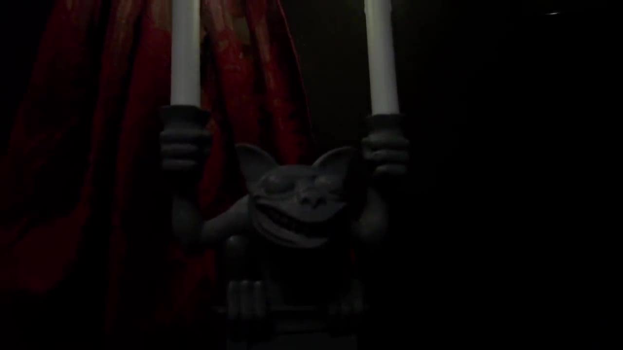 Haunted Mansion Stretching Room Gargoyle Candle Holder | Gothic