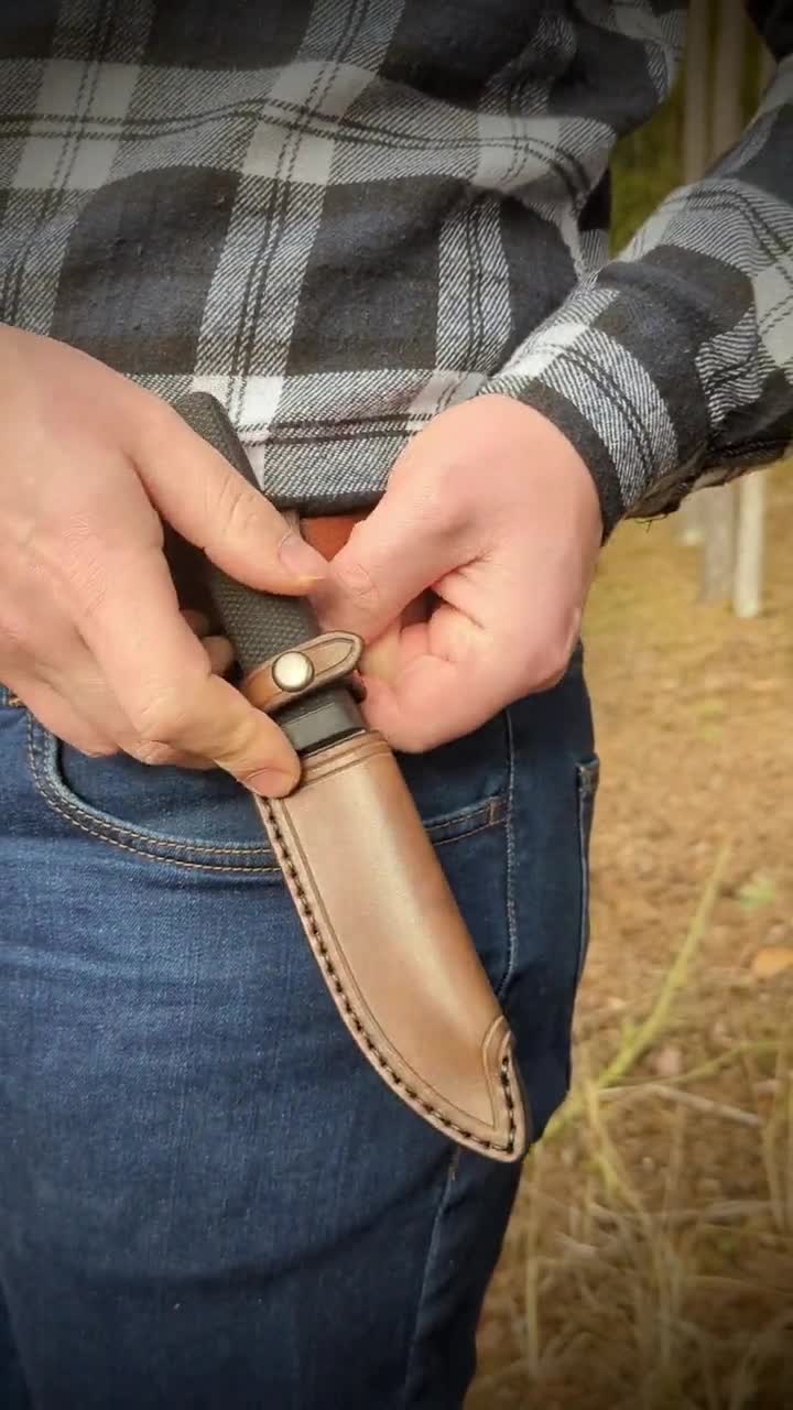 Leather Sheath for Cold Steel Master Hunter, Handmade - Etsy