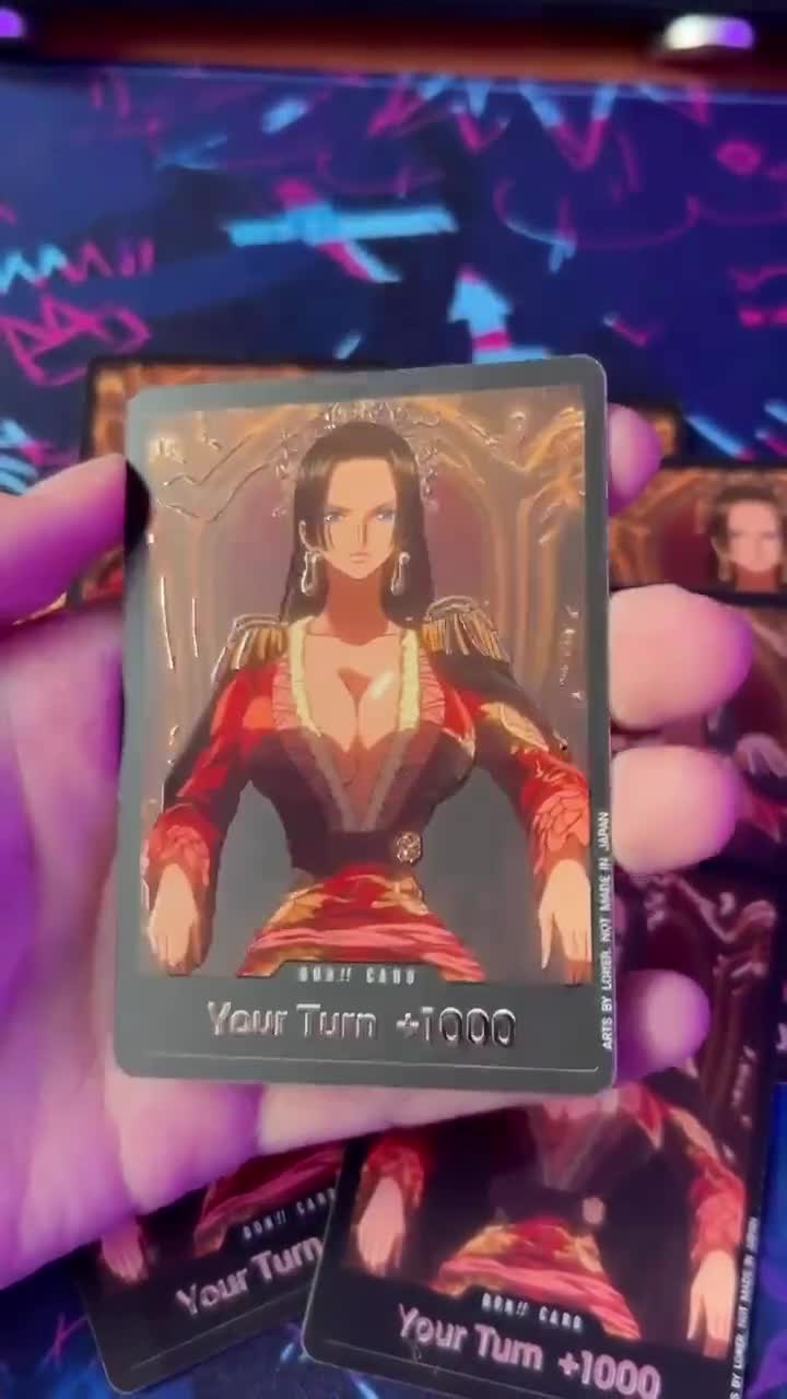 10x ローズゴールド DON!! ~ ボア・ハンコック - ワンピース TCG