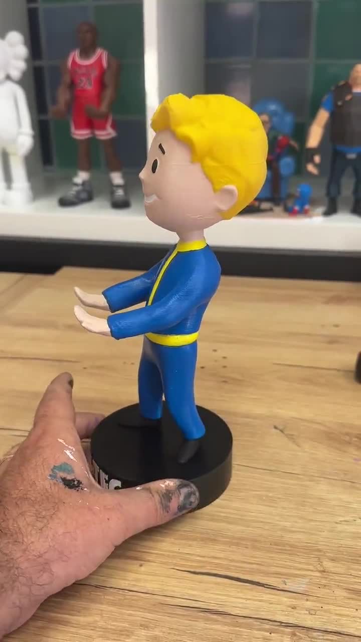 Vault Boy, Stand Controller/ Phone Holder, Gaming, Room Decor