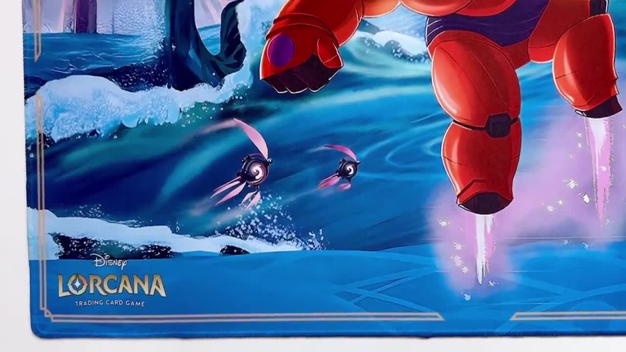 Baymax Lorcana Playmat: Armored Companion, Azurite Sea TCG - Etsy
