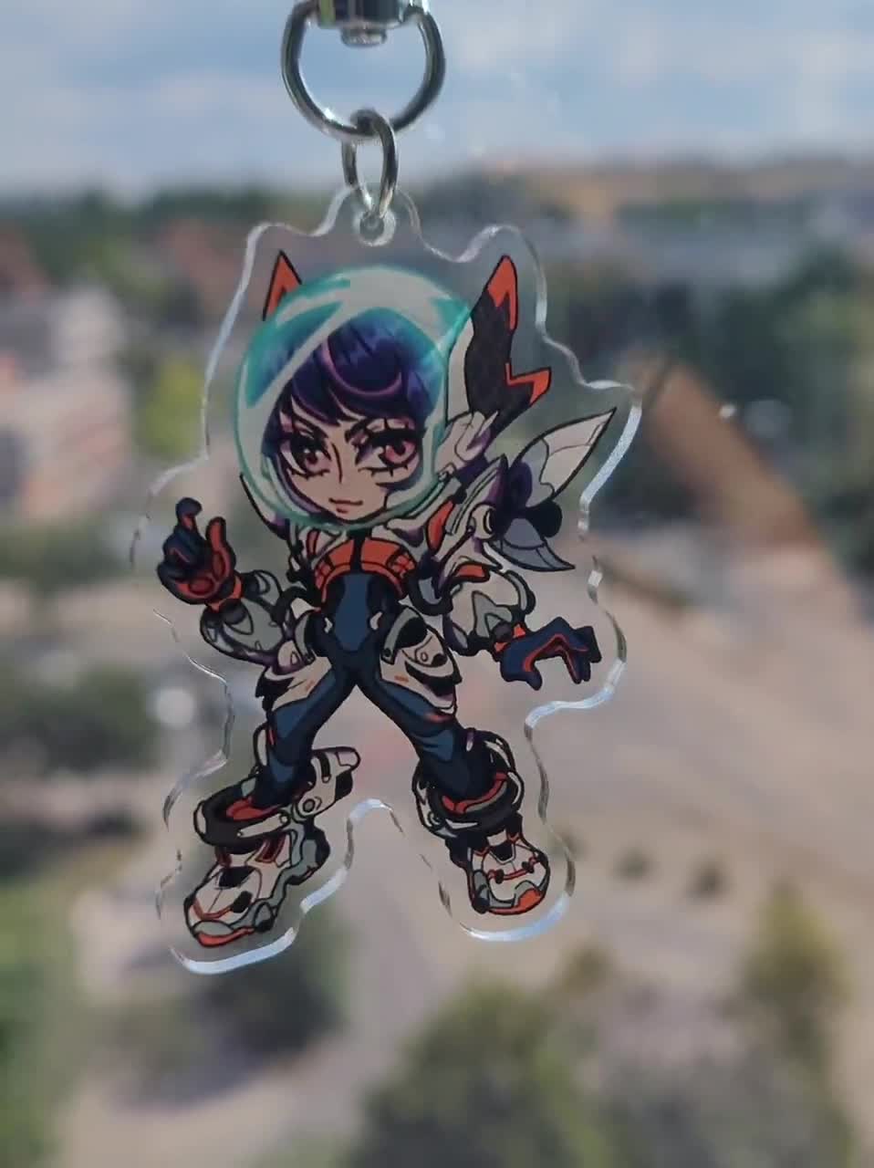 Juno - Overwatch 2 Acrylic Keychain - Etsy