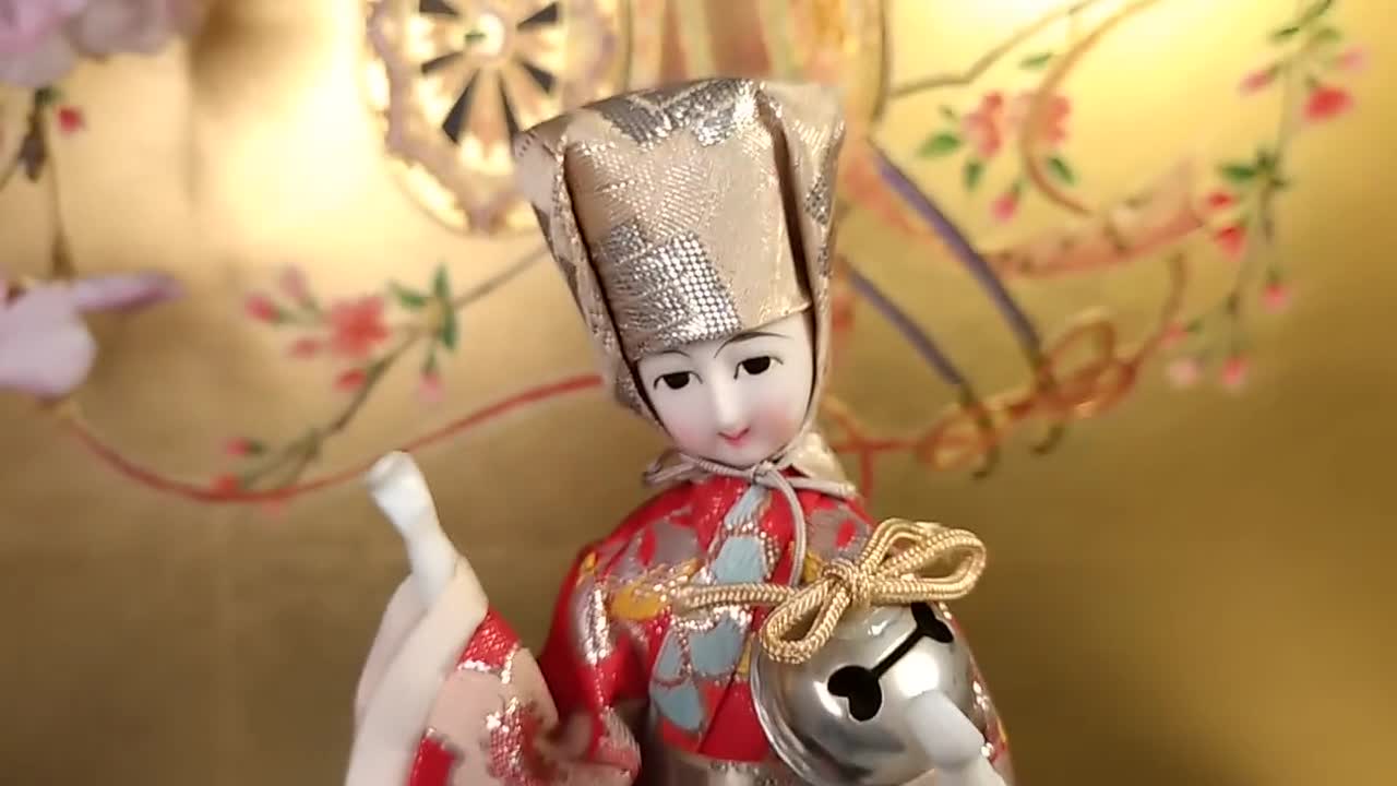 ヴィンテージ日向人形：赤い着物を身に着けた日本の民芸品 - Etsy 日本