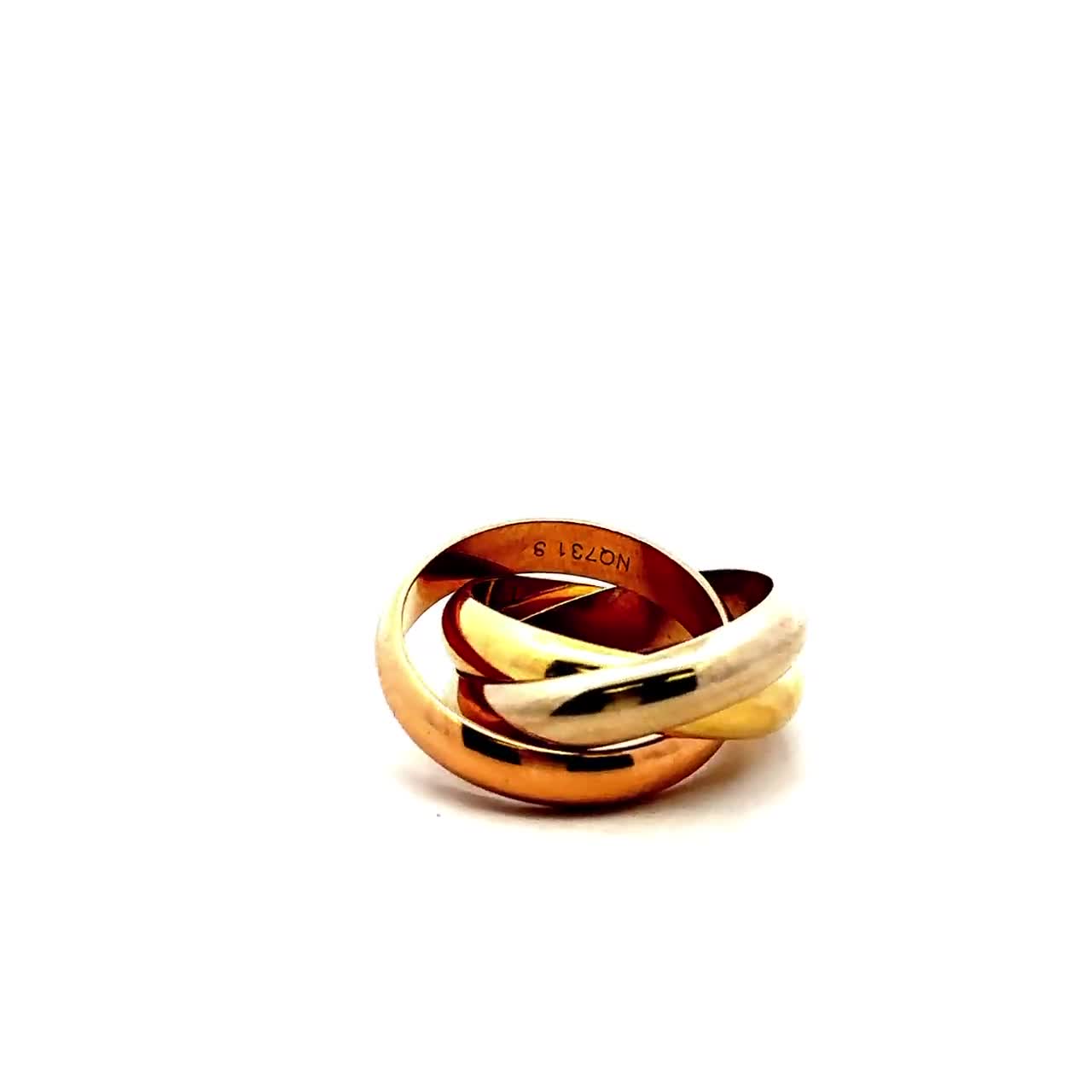 Cartier トリニティリング スモールモデル ヴィンテージ品 1997 1997