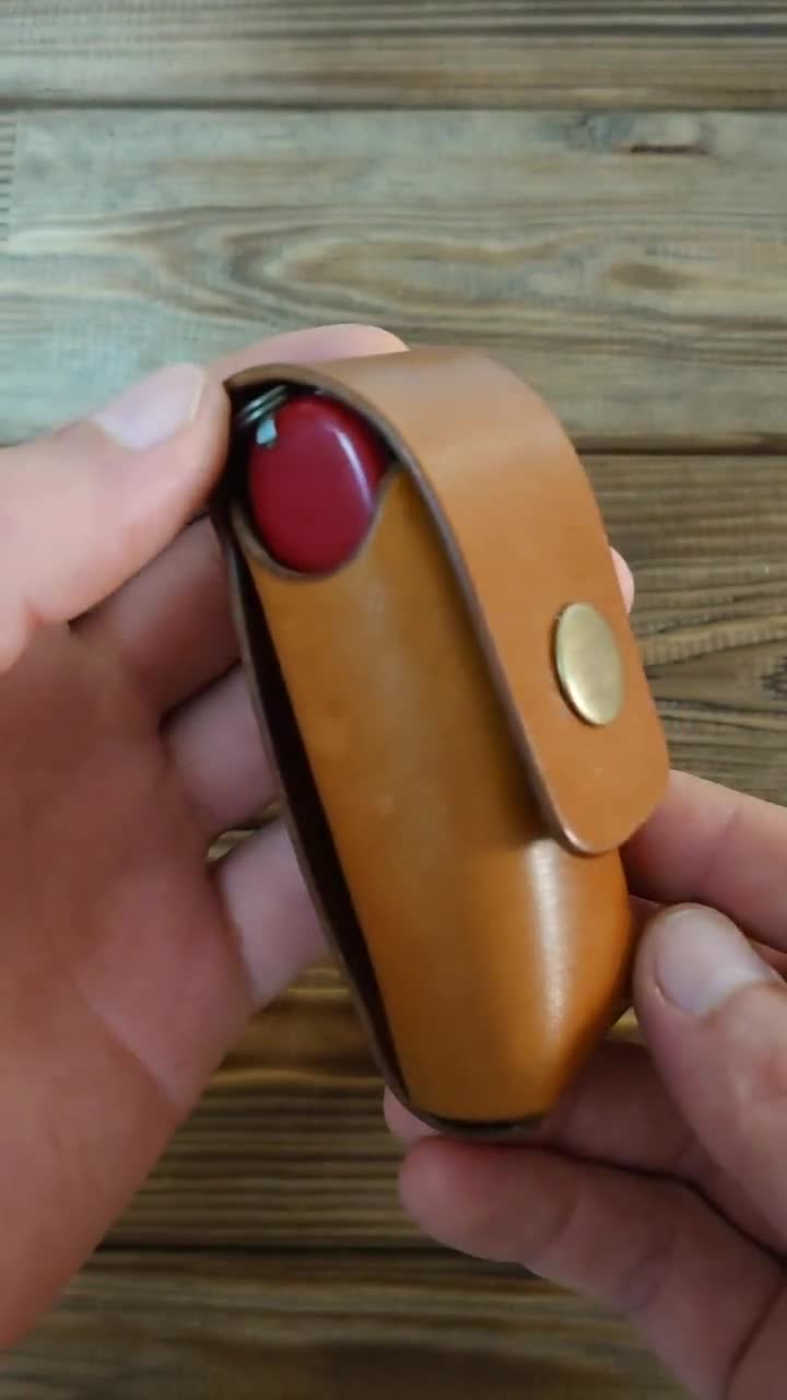 Victorinox SAK Leather Sheath 91mm 93mm, Swiss Army Knife Case