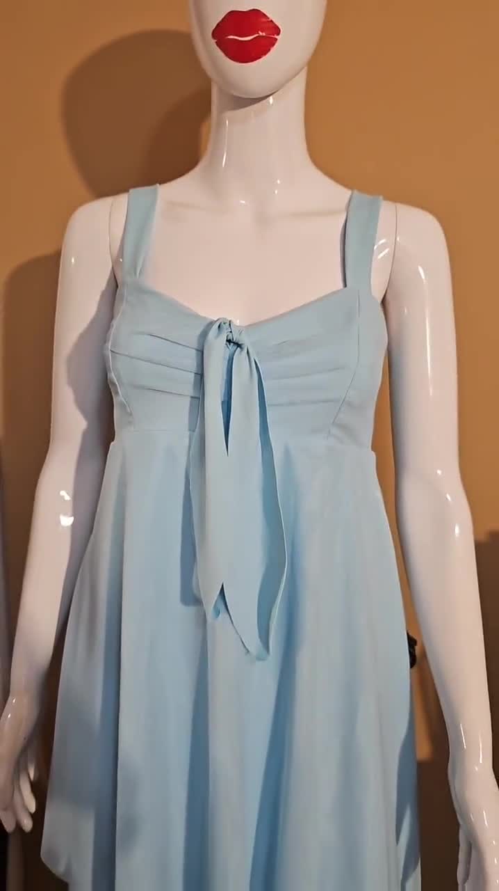 buffalo 66 blue dress MADE TO ORDER Layla light inspired buffalo 66 layla outfit