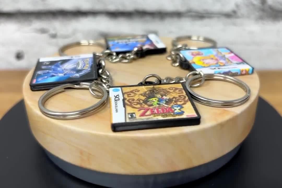 ミニ DS ゲームケース キーチェーン、レトロ ニンテンドー カバー