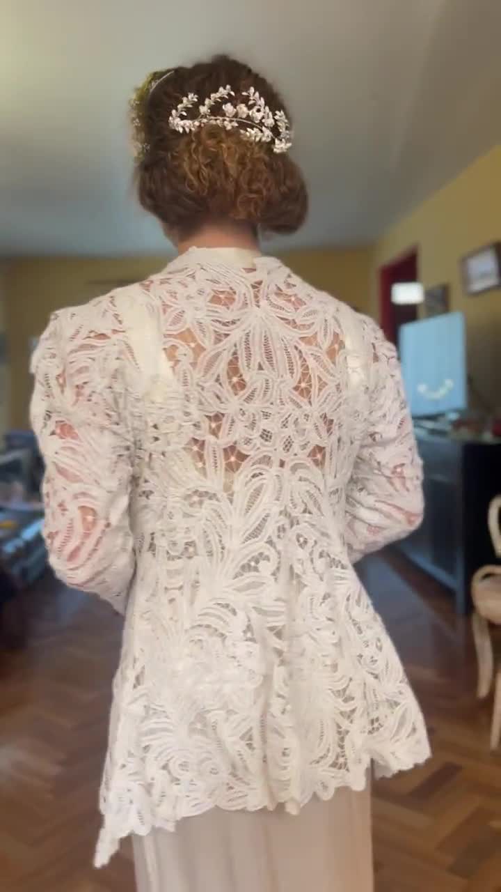 Antique Lace Jacket Circa 1900-10 - Etsy