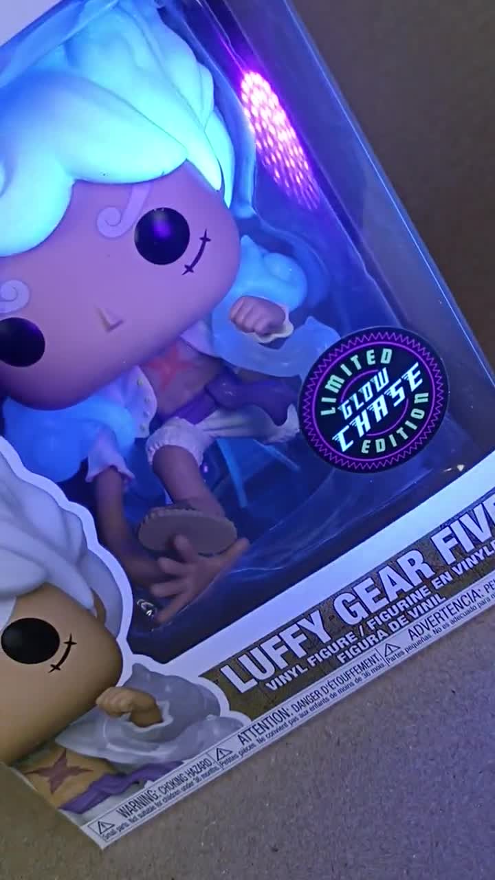 Funko POP! Animation: One Piece - Luffy Gear Five (chase) - Etsy