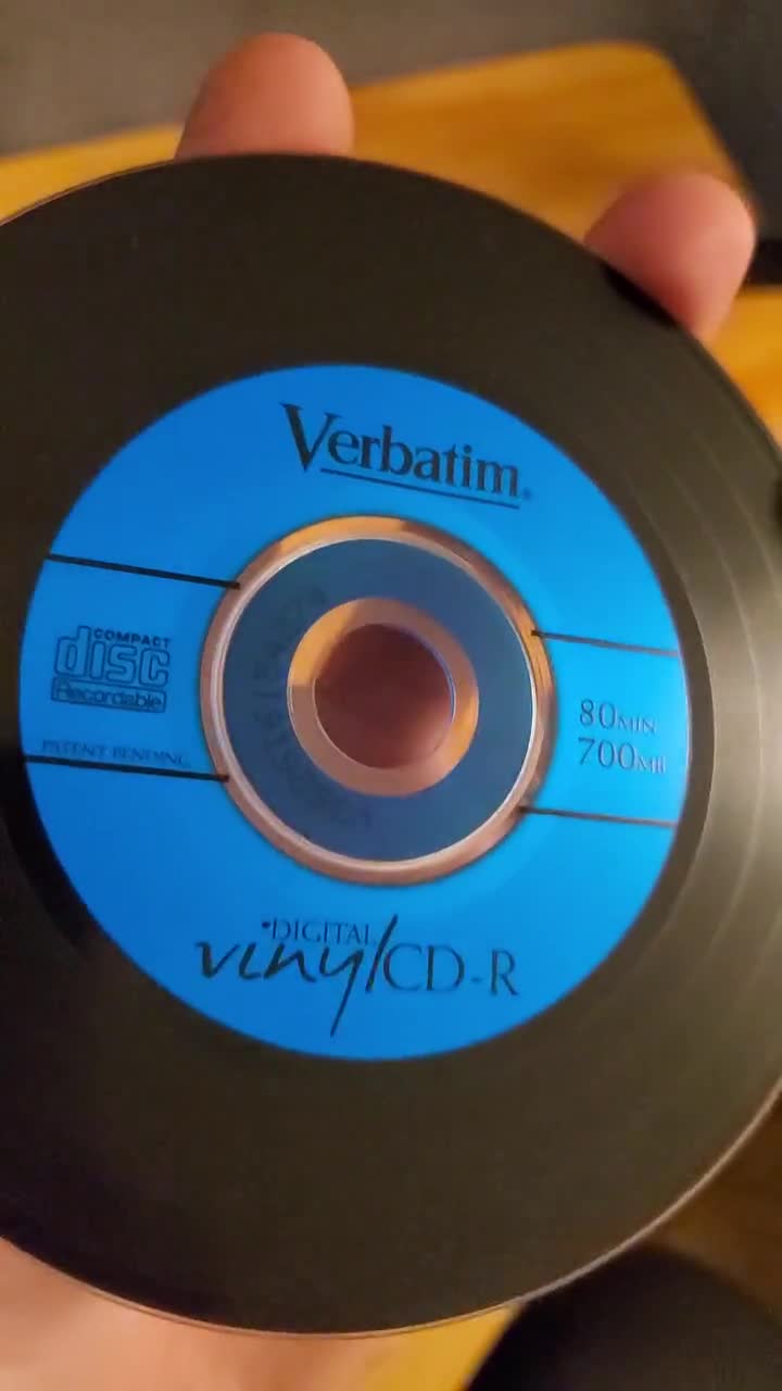Verbatim Digital Vinyl CD-R - Recordable Cds - Etsy