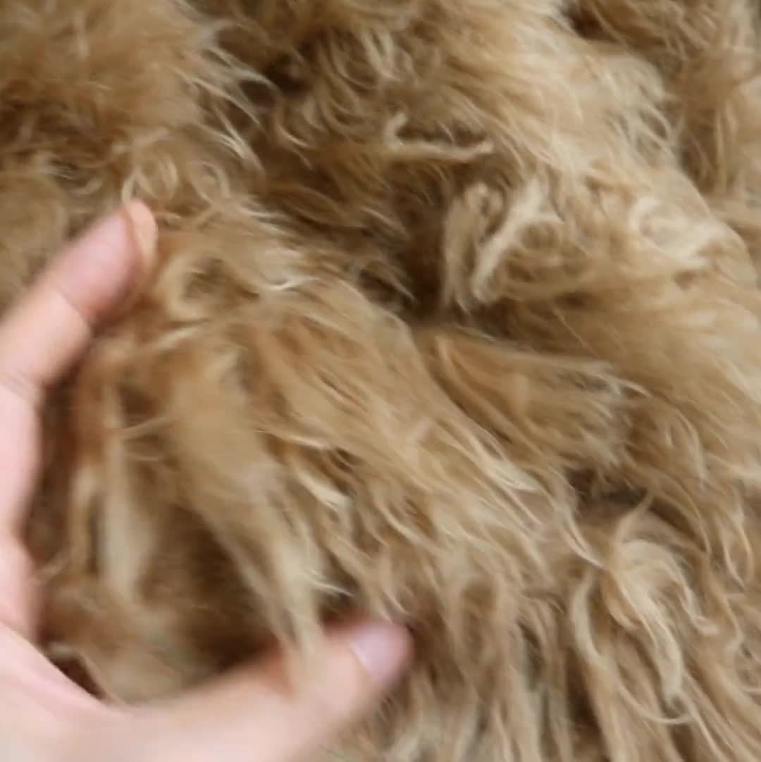 シュタイフ シュルテ モヘア生地 ロングパイル 50mm モヘアファー
